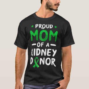 Donatieontwerp voor vrouwen voor orgaandonatie bij t-shirt