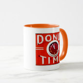 donatietijd mok (Voorkant rechts)