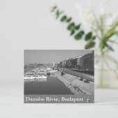 Donau, Boedapest, Hongarije Briefkaart (Staand voorkant)