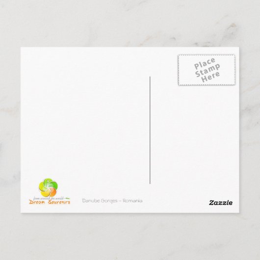 Donau Briefkaart (Achterkant)