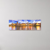 Donau, Duitsland, omwikkeld doek Canvas Afdruk (Voorkant)