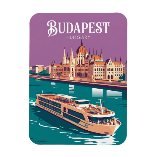 Donau Hongarije Magneet (Verticaal)