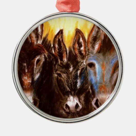 Donau van de BLM Metalen Ornament (Voorkant)
