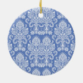 Donau Victoriaans Damast Keramisch Ornament (Achterkant)