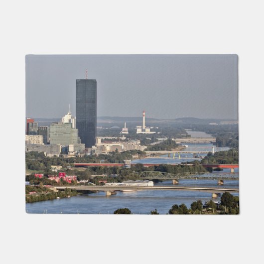 Donaucity, Wenen Oostenrijk Deurmat (Voorkant)