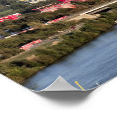 Donaucity, Wenen Oostenrijk Poster (Hoek)
