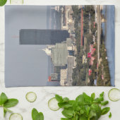 Donaucity, Wenen Oostenrijk Theedoek (Gevouwen)