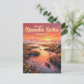 Donaudelta Roemenië Briefkaart (Staand voorkant)