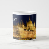 Donaujuweel, parlementsgebouw aan de Donau Grote Koffiekop (Voorkant)