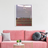 Doncaster, Engeland - First Aviation Races Canvas Afdruk (Insitu (Woonkamer))