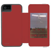 Doncaster, Engeland - First Aviation Races Incipio iPhone Portemonnee Hoesje (Agenda Open)