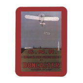 Doncaster, Engeland - First Aviation Races Magneet (Verticaal)
