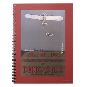 Doncaster, Engeland - First Aviation Races Notitieboek