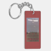 Doncaster, Engeland - First Aviation Races Sleutelhanger (Voorkant Links)