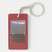 Doncaster, Engeland - First Aviation Races Sleutelhanger (achterkant)