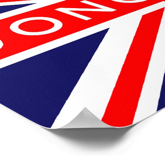 Doncaster UK Flag Poster (Hoek)