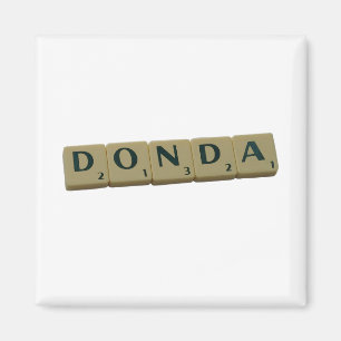 Donda Letter-Tegels Magneet