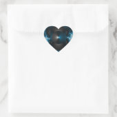 Donder en Verlichting Sterrenstelsels Hart Sticker (Tas)