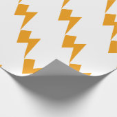 Donder Energie Geel Print Cadeaupapier (Hoek)