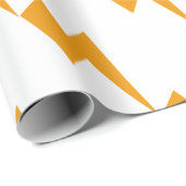 Donder Energie Geel Print Cadeaupapier (Rol Hoek)