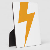 Donder Energie Geel Print Fotoplaat (Zijkant)