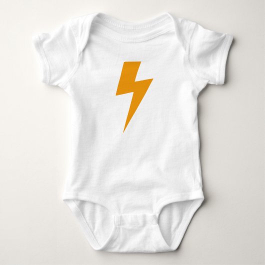 Donder Energie Geel Print Romper (Voorkant)