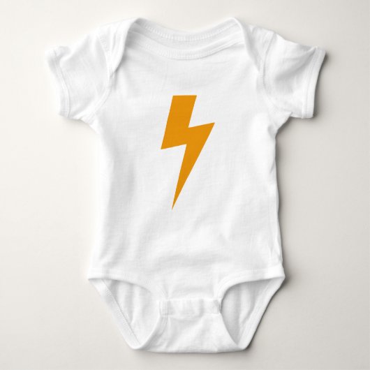 Donder Energie Geel Print Romper (Voorkant)