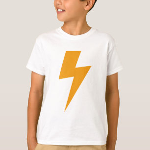 Donder Energie Geel Print T-shirt