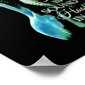 Donder is het geluid van hoofden in de hemel poster (Hoek)