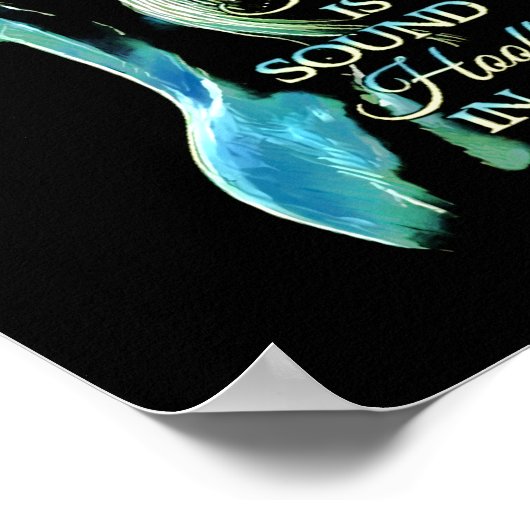 Donder is het geluid van hoofden in de hemel poster (Hoek)