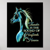 Donder is het geluid van hoofden in de hemel poster (Voorkant)