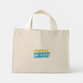 donder mini tote bag (Achterkant)
