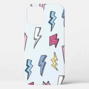 Donder naadloze  illustratie achtergrond Case-Mate iPhone case