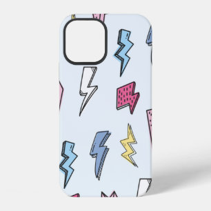 Donder naadloze illustratie achtergrond iPhone 12 hoesje