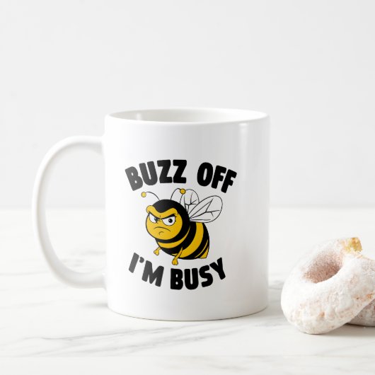 Donder Op IK Ben Bezig Koffiemok (Met donut)