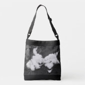 donder pluizig crossbody tas (Achterkant)