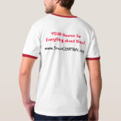 Donder Snus is een echte snus. T-shirt (Achterkant volledig)