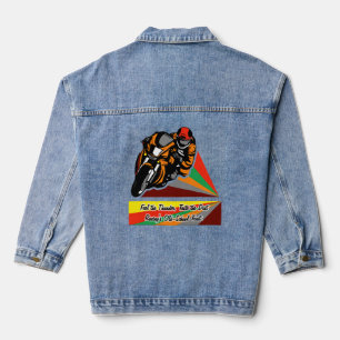 Donder & Stof: Retro Racende Sfeer Denim Jacket