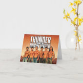 Donder van beneden onder de notenkaarten kaart (Gele Bloem)