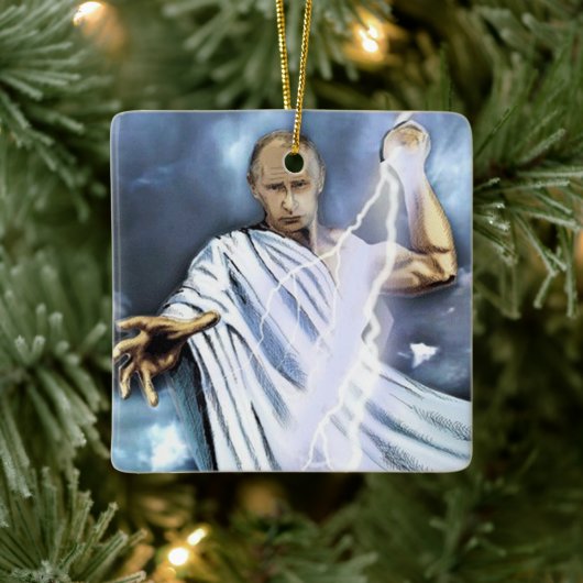 donderaards keramisch Ornament (Boom)