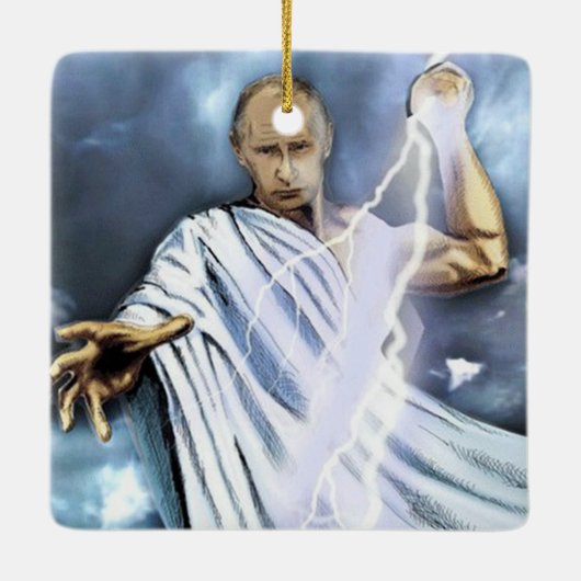 donderaards keramisch Ornament (Achterkant)