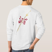 Donderblad Krijger T-shirt – Bliksemslager Stijl (Achterkant)