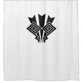 Donderbliksem Douchegordijn (Voorkant)