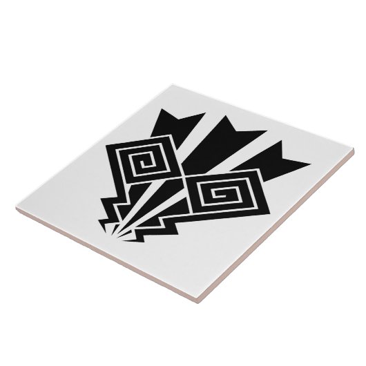 Donderbliksem Tegeltje (Zijkant)