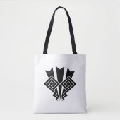 Donderbliksem Tote Bag (Voorkant)