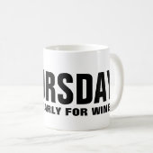 Donderdag 13 maart Funny Mug Koffiemok (Voorkant rechts)