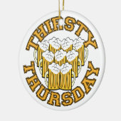 Donderdag 3 keramisch ornament (Links)