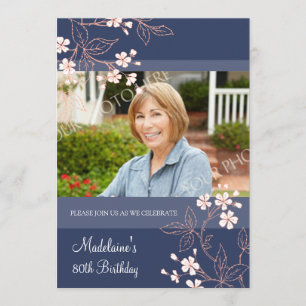 Donderdag 80e Internationale Uitnodigingen Blauwe 