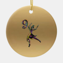 Donderdag 9 en 10 dagen, per gril, keramisch ornament