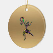 Donderdag 9 en 10 dagen, per gril, keramisch ornament (Links)